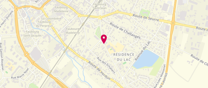 Plan de FAURE Renaud, 12 Rue de la Chartreuse, 21200 Beaune