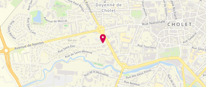 Plan de REUFFLET Dominique, 1 Rue Saint Eloi, 49300 Cholet