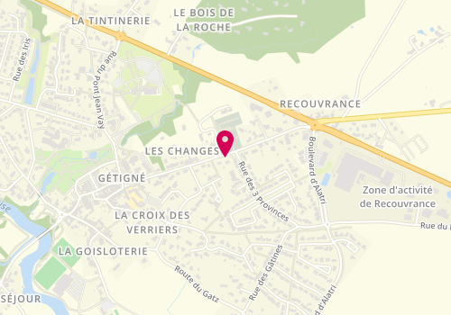 Plan de BRETAUDEAU Lauriane, 30 Bis Rue des Changes, 44190 Gétigné