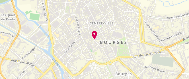Plan de LANOTTE Walter, 1 Place de la Prefecture, 18000 Bourges