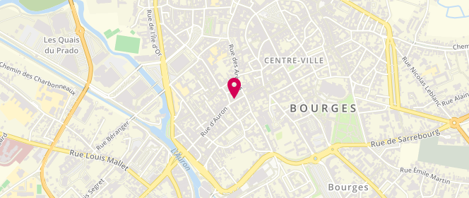 Plan de CASSAGNE Florent, 32 Rue d'Auron, 18000 Bourges