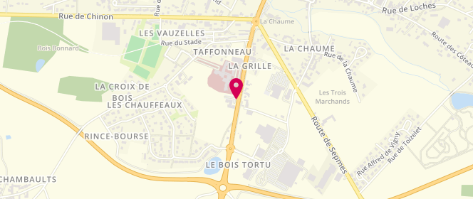 Plan de BARON Fabrice, 92 Avenue du Général de Gaulle, 37800 Sainte-Maure-de-Touraine