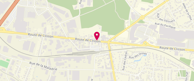 Plan de CHERRAT Réda, 425 Route de Clisson, 44230 Saint-Sébastien-sur-Loire