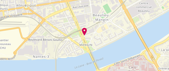 Plan de GHAFIR Naoile, 12 Rue Louis Marin, 44200 Nantes