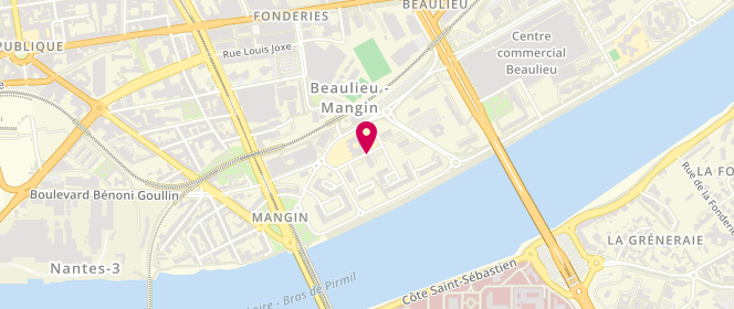 Plan de BENGHANEM-FIRDAOUS Loubna, 1 Rue Léon Buerne, 44200 Nantes