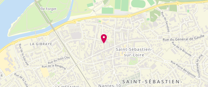 Plan de LE BRECH Laurent, 7 Place Cambronne, 44230 Saint-Sébastien-sur-Loire