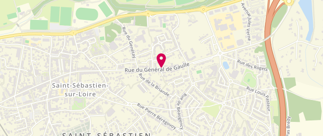 Plan de TAUDIN Florent, 19 Bis Rue du Général de Gaulle, 44230 Saint-Sébastien-sur-Loire