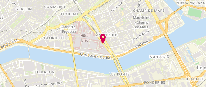 Plan de STREEL Corentin, 34 Boulevard Jean Monnet, 44011 Nantes
