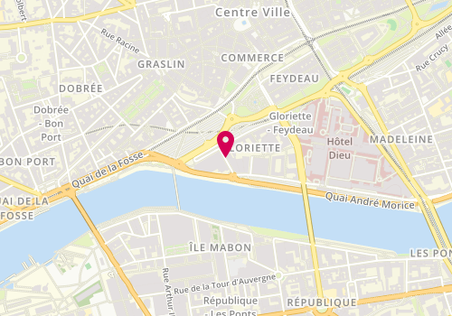 Plan de WETZEL Martine, 8 Rue Deurbroucq, 44000 Nantes