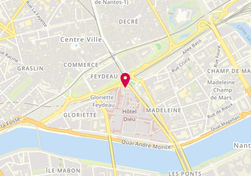 Plan de LEBLANC Claire, 1 Place Alexis Ricordeau, 44093 Nantes