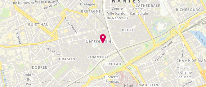 Plan de HIRSCHFELD Grégor, 18 Passage d'Orleans, 44000 Nantes