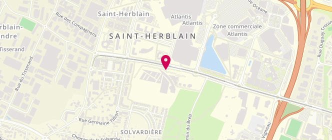 Plan de BOUTTIER Anne-Laure, 31 Boulevard Salvador Allende, 44800 Saint-Herblain