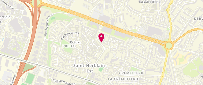 Plan de FERRON-BERNAT Stéphanie, 1 Rue Pablo Neruda, 44800 Saint-Herblain