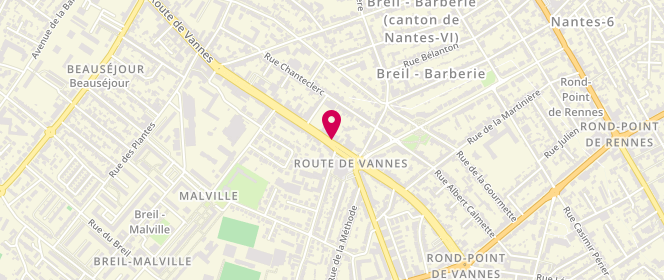 Plan de DE Saint Paul Olivia, 16 Route de Vannes, 44100 Nantes