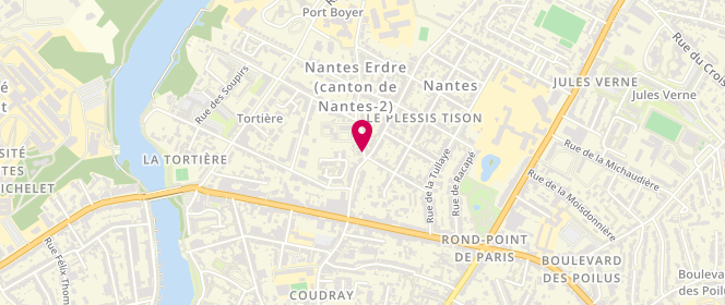 Plan de GUIHARD Pascal, 3 Rue de la Beraudiere, 44300 Nantes