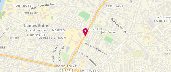 Plan de AMOUR-DAVID Carole, 50 Boulevard Jules Verne, 44300 Nantes