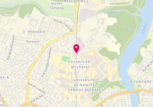 Plan de WASIELEWSKI Marie, 110 Boulevard Michelet, 44322 Nantes