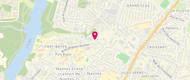 Plan de HASLE Marlène, 17 Rue de la Cornouaille, 44319 Nantes