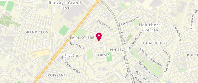 Plan de EVANO Pascale, 39 Rue Louis Guiotton, 44300 Nantes