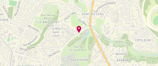 Plan de GOURDET Elodie, 103 Rue de la Patouillerie, 44700 Orvault