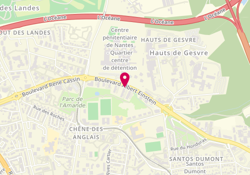 Plan de STÉFAN Angélique, 31 Bis Boulevard Albert Einstein, 44323 Nantes