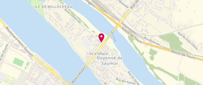 Plan de BONNAUD Thierry, 77 Avenue du Général de Gaulle, 49400 Saumur