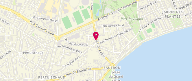 Plan de MARC Mathilde, 39 Bis Avenue Géo André, 44600 Saint-Nazaire