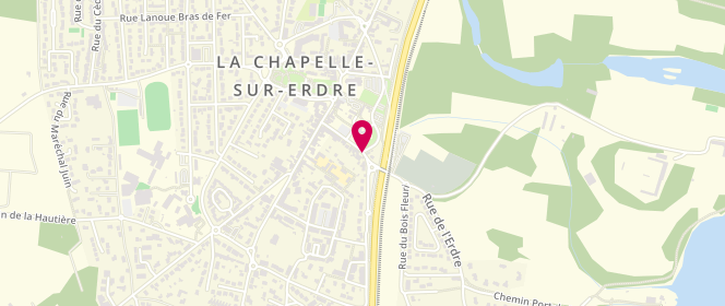 Plan de COUFFIN Yvon, 17 Rue de l'Erdre, 44240 La Chapelle-sur-Erdre
