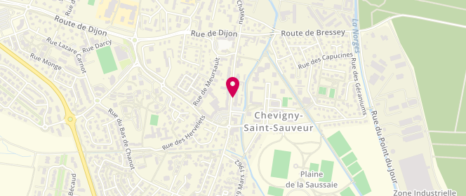 Plan de BARRUET-FOUROT Michèle, 31 Avenue de la Republique, 21800 Chevigny-Saint-Sauveur