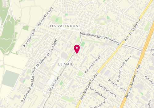 Plan de LION Anne-Laure, 10 Rue de la Fontaine du Mail, 21300 Chenôve