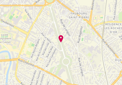 Plan de PÂRIS Jocelyn, 33 E Cours General de Gaulle, 21000 Dijon