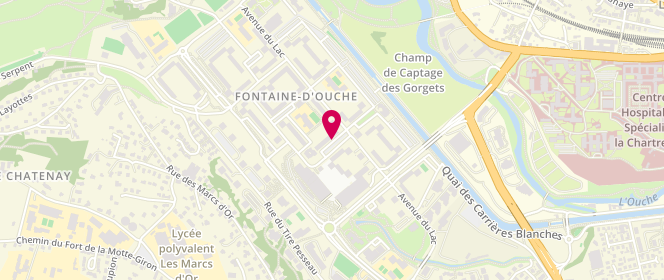 Plan de FICHERE Jérôme, 6 Avenue des Champs Perdrix, 21000 Dijon