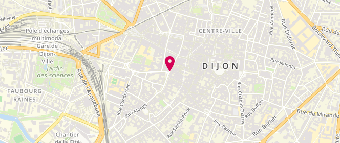 Plan de BONNAT Hugues, 1 Place Bossuet, 21000 Dijon