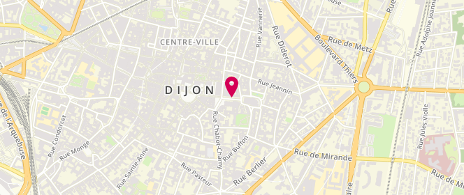 Plan de DIVISIA Michel, 7 Rue Vaillant, 21000 Dijon