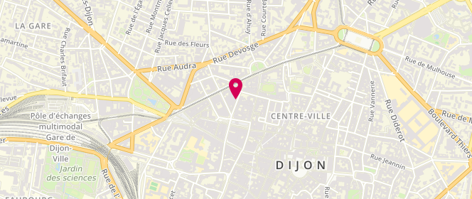 Plan de DURAFFOURG Jean Michel, 15 Rue du Chateau, 21000 Dijon