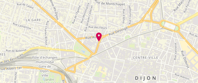 Plan de DEVAUX-HANCER Muriel, 9 Bis Rue Devosge, 21000 Dijon