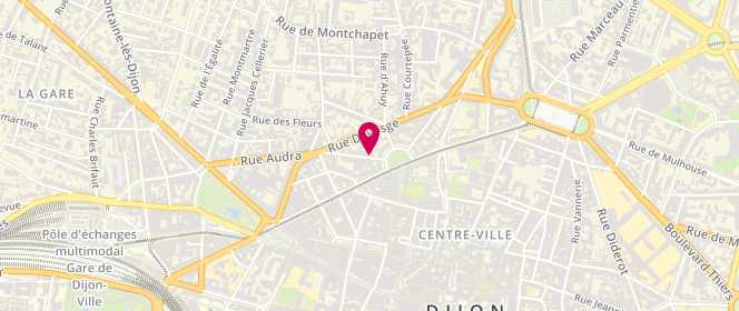 Plan de LOSSEROY Sylvie, 11 Rue Montigny, 21000 Dijon
