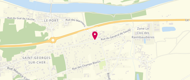 Plan de EUVRARD Jean Marc, 371 Rue du General de Gaulle, 41400 Saint-Georges-sur-Cher