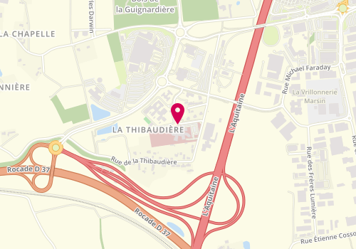 Plan de COLLART Déborah, 3 Rue Tony Laine, 37170 Chambray-lès-Tours