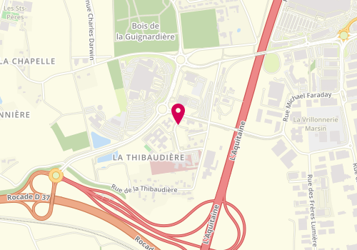 Plan de LUCQUIAUD Didier, 1 Rue Tony Laine, 37170 Chambray-lès-Tours