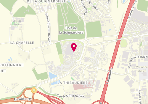 Plan de GUILLOU-GARNIER Marie-Françoise, 1 Rue du Professeur Minkowski, 37175 Chambray-lès-Tours
