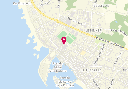 Plan de MAQUA Lucie, 32 Place du Marche, 44420 La Turballe