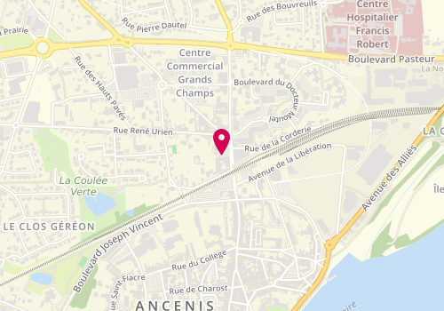 Plan de VALLEE Julien, 110 Place Charles de Gaulle, 44150 Ancenis-Saint-Géréon