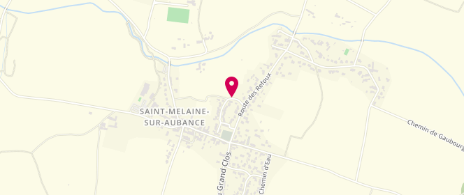 Plan de SEJOURNE Adrien, 5 Rue des Jardins, 49610 Saint-Melaine-sur-Aubance