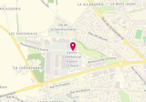 Plan de GRANDREMY Sophie, 99 Rue du Bocage, 44150 Ancenis-Saint-Géréon