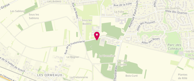 Plan de DESGRANGE Clarisse, 3 Rue Bernard Maris, 37270 Montlouis-sur-Loire