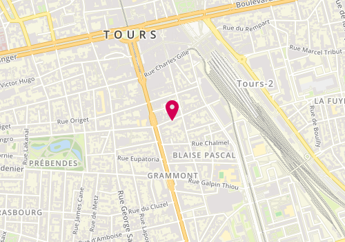Plan de OUNISSI Mohamed-Fawzi, 9 Rue Grécourt, 37000 Tours