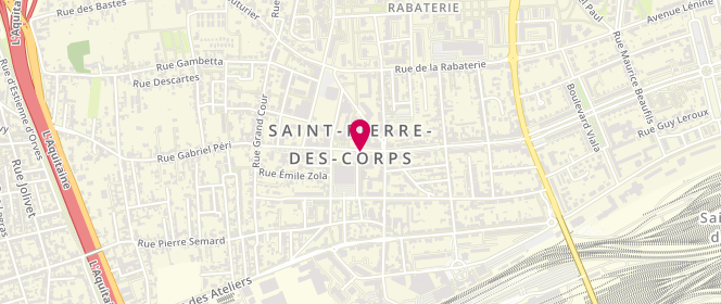 Plan de BODEL Bruno, 35 Avenue de la Republique, 37700 Saint-Pierre-des-Corps
