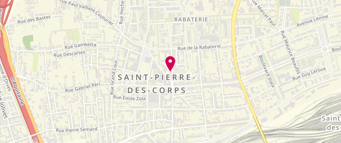 Plan de BONNEAU Catherine, 29 Rue Pierre Curie, 37700 Saint-Pierre-des-Corps