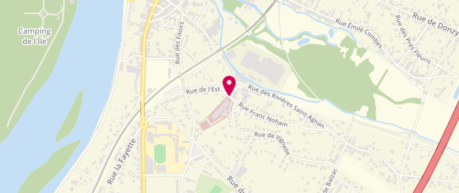 Plan de LASSET Romain, 8 Rue Franc Nohain, 58200 Cosne-Cours-sur-Loire